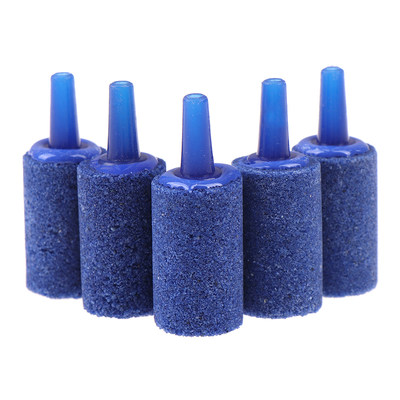 Aquarium Lily Pipe - 5Pcs Aquarium Cylinder Shape Air Stone