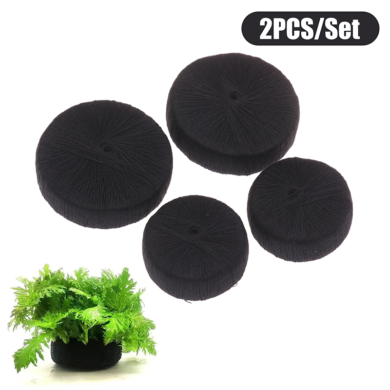 Aquarium Planted Tank Substrate - 2Pcs 5/7cm Fish Tank Water Grass