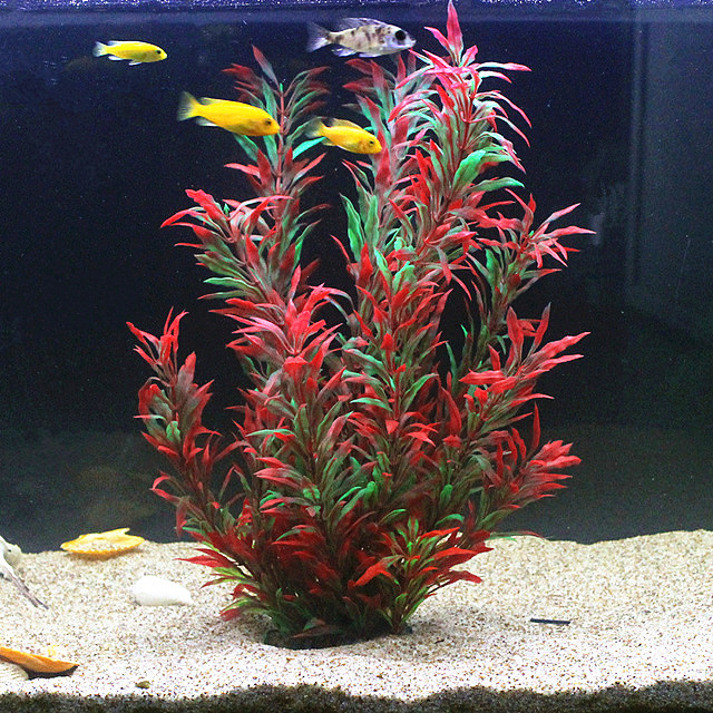 Aquarium Planted Fish Tank - 50CM Artificial Fish Tank Rare Plants