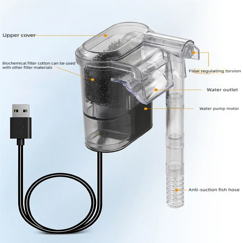 Mini Suspended USB Filter for  - Planted Aquarium Cleaning review and price