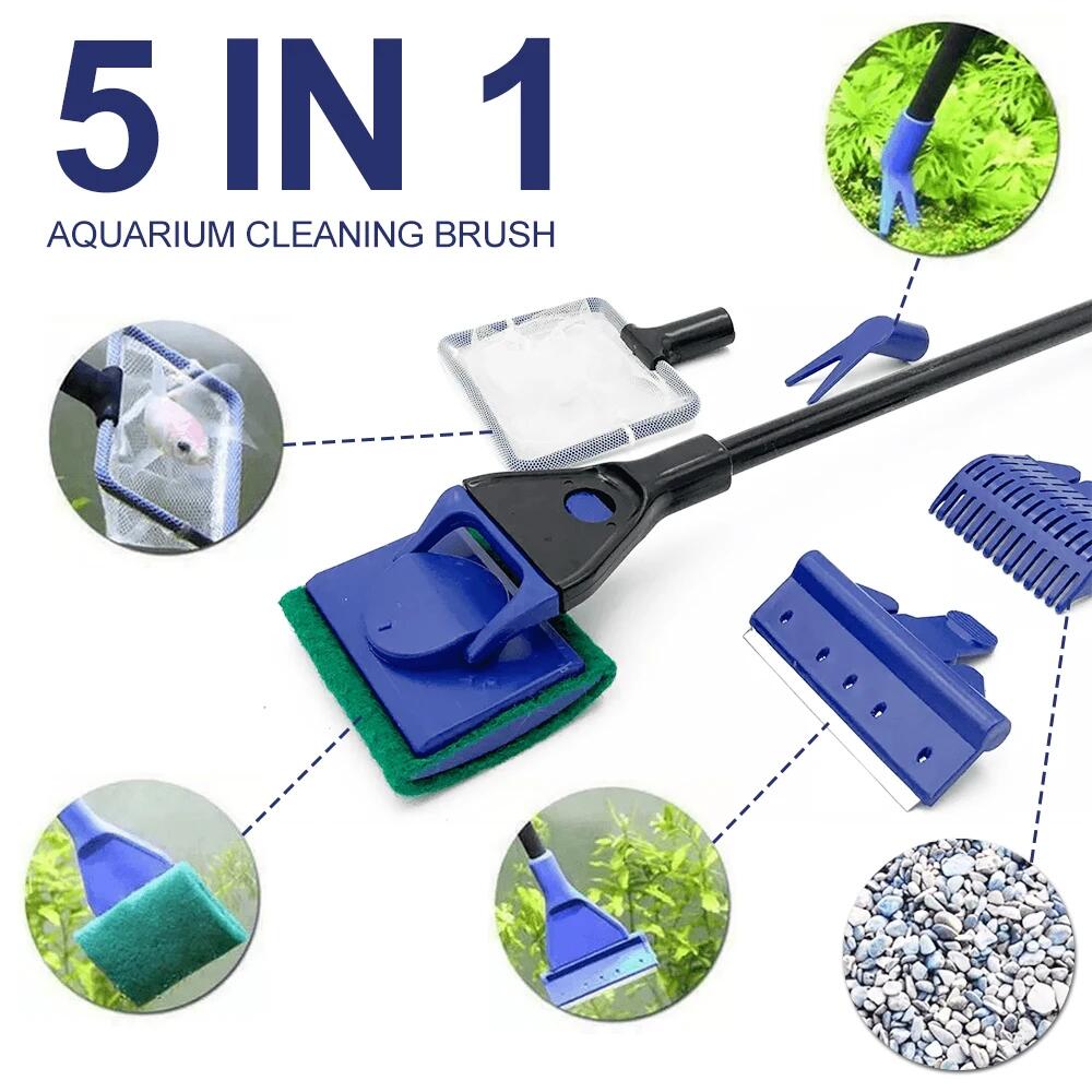 5in1 Aquarium Cleaning Tool Pl - Aquarium Plant Gravel review and price