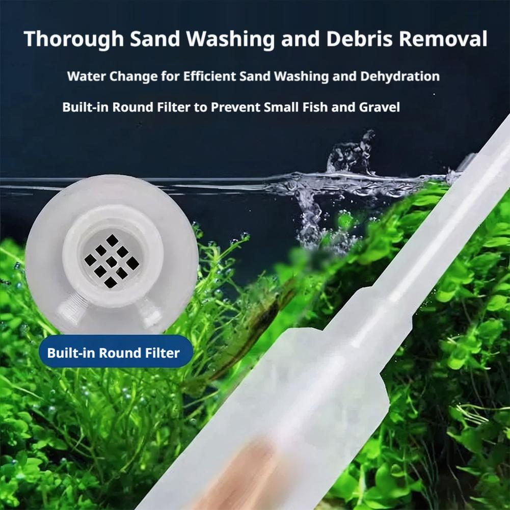 Manual Aquarium Siphon Fish Ta - Planted Aquarium Cleaning review and price