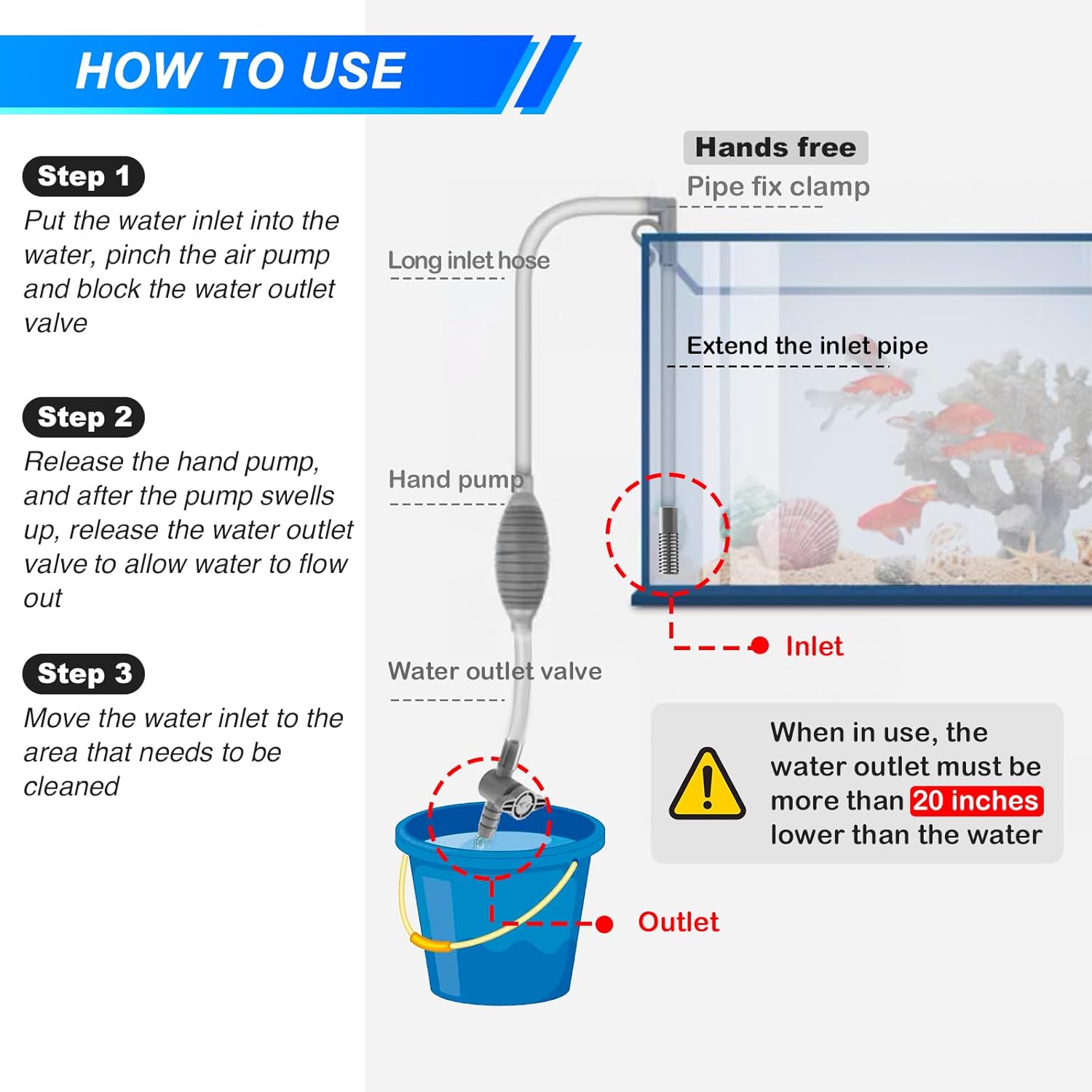 Large Fish Tank Aquarium Sipho - Planted Aquarium Maintenance Kit review and price