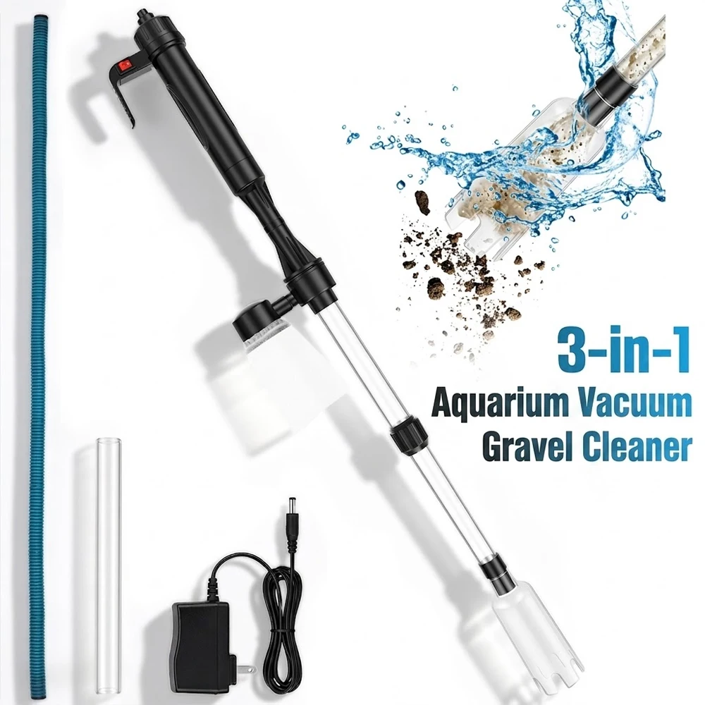 Aquarium Vacuum Gravel Cleaner - Planted Aquarium Cleaning review and price