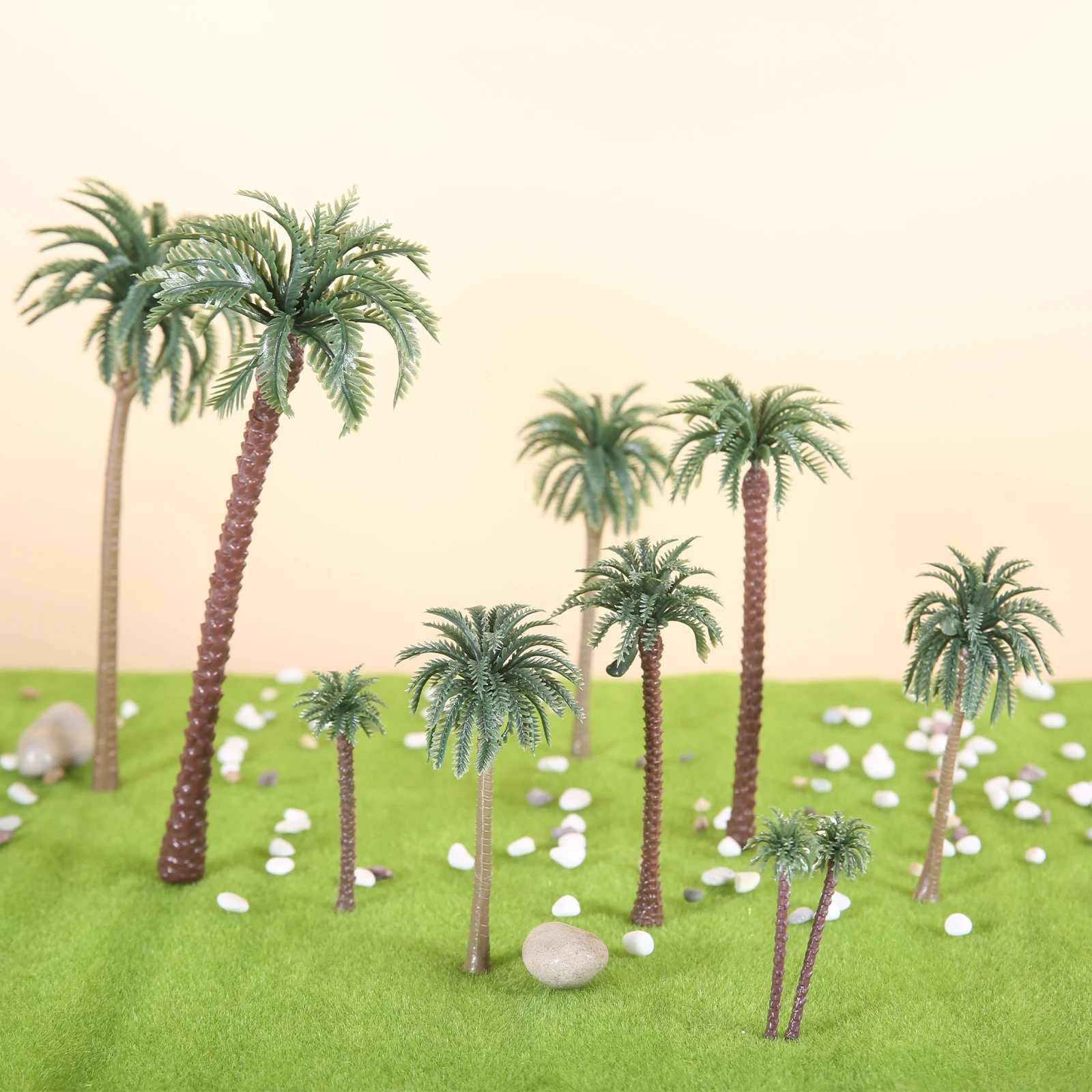 48Pcs Plastic Palm Tree Miniat - Planted Aquarium Models review and price