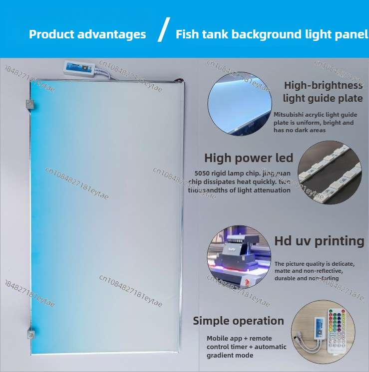 Fish Tank Background Light Boa - Led Planted Tank Light review and price