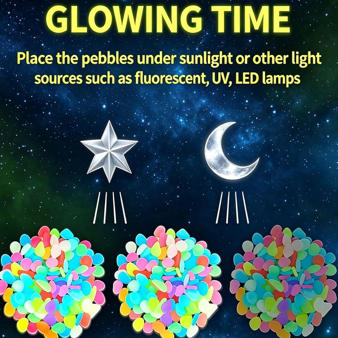 Colorful Glow In The Dark Lumi - Led Planted Tank Light review and price