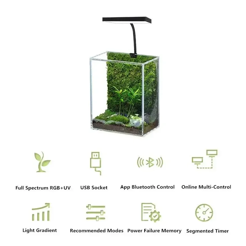 WEEK AQUA Mag Pro USB Nano Aqu - Led Planted Tank Light review and price
