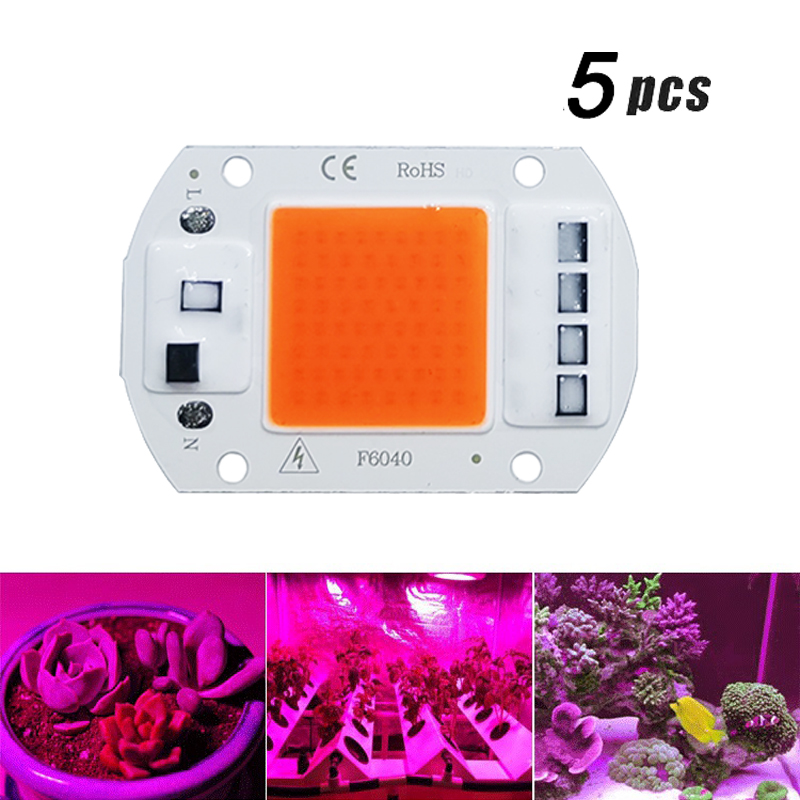 5Pcs LED Grow COB Light Chip F - Led Planted Tank Light review and price