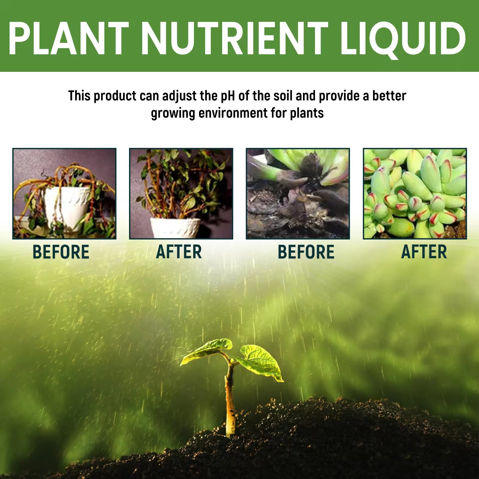 MOONSPRY 100ml Organic Potted  - Liquid Fertilizer All In review and price