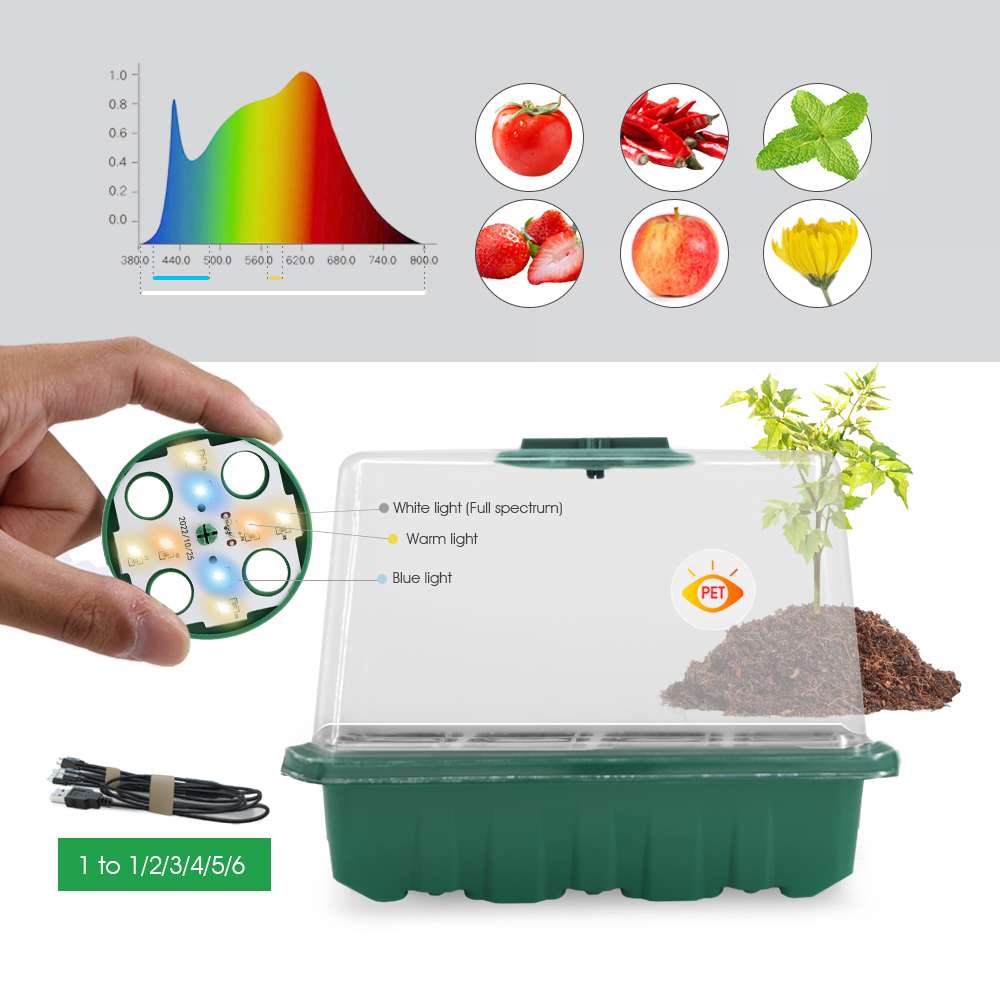 LED Nursery Pots with Grow Lig - Led Planted Tank Light review and price