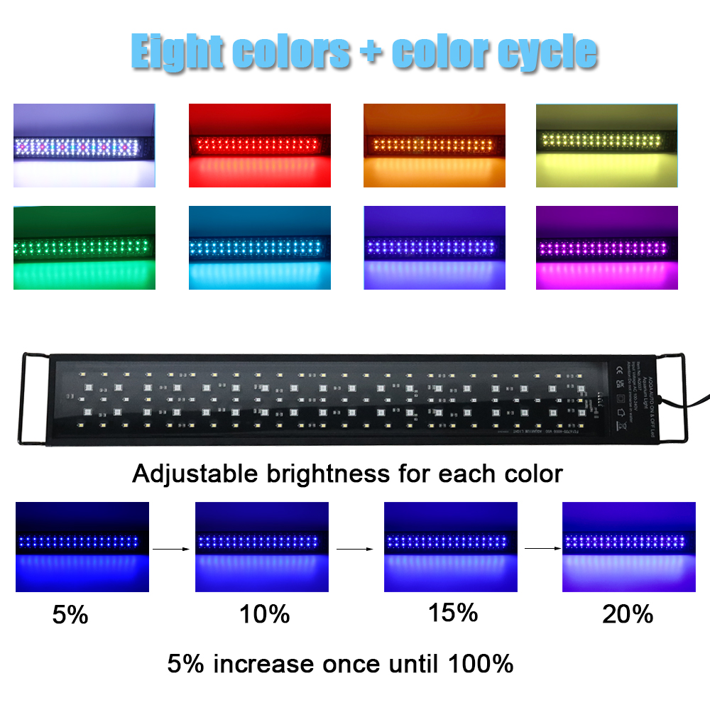 30-60cm Fish Tank 24/7 Full Sp - Led Planted Tank Light review and price