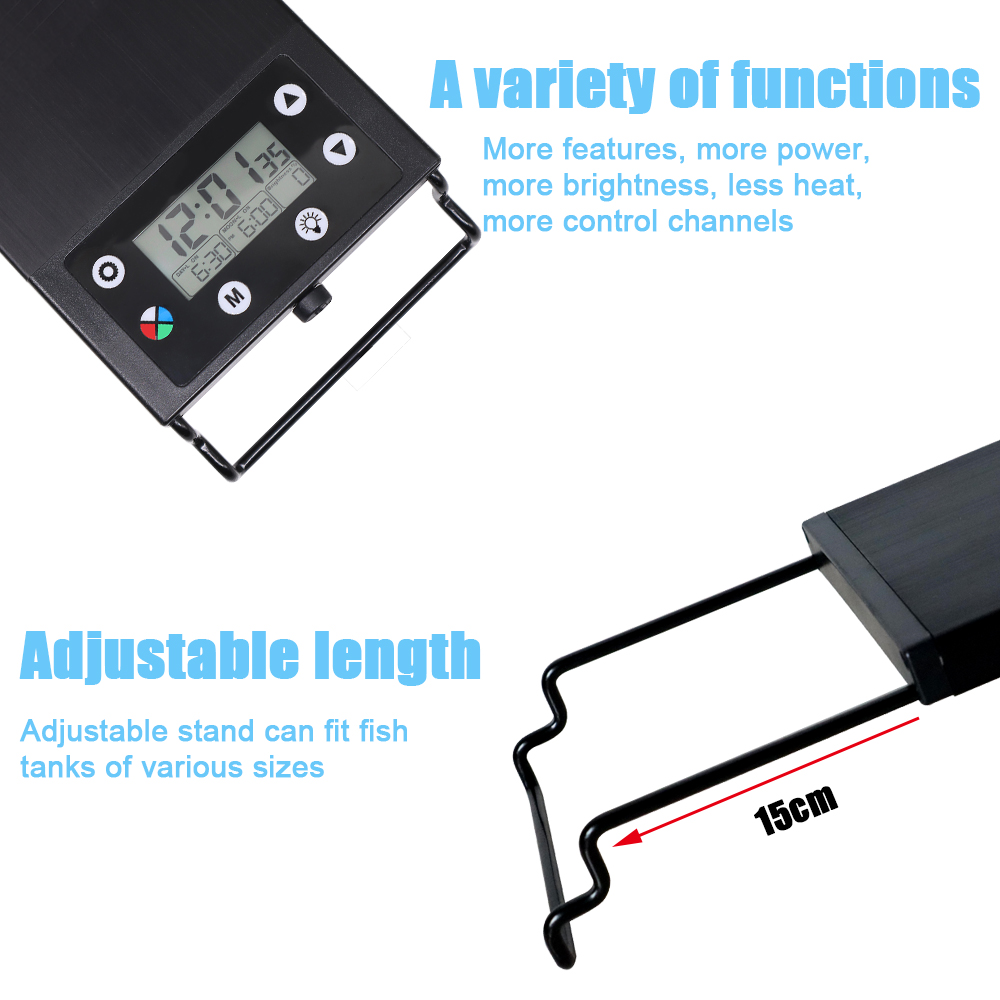 30-60cm Fish Tank 24/7 Full Sp - Led Planted Tank Light review and price