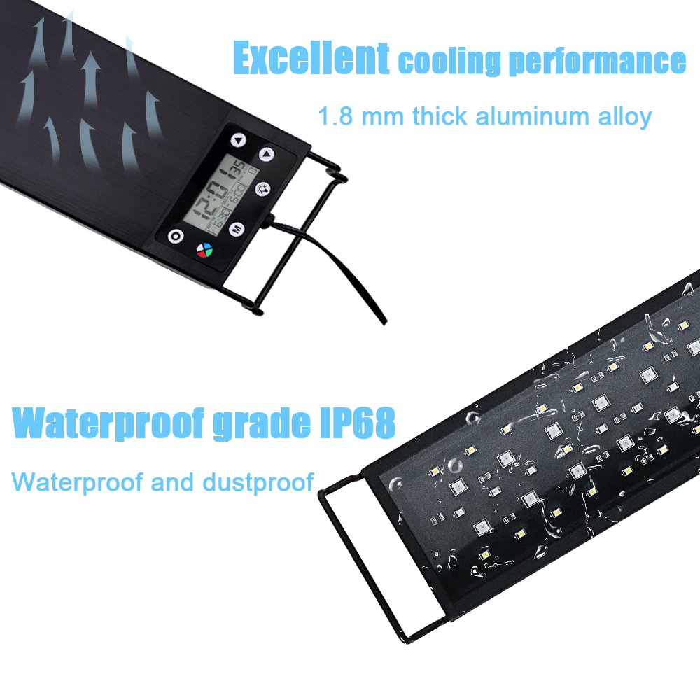 30-60cm Fish Tank 24/7 Full Sp - Led Planted Tank Light review and price