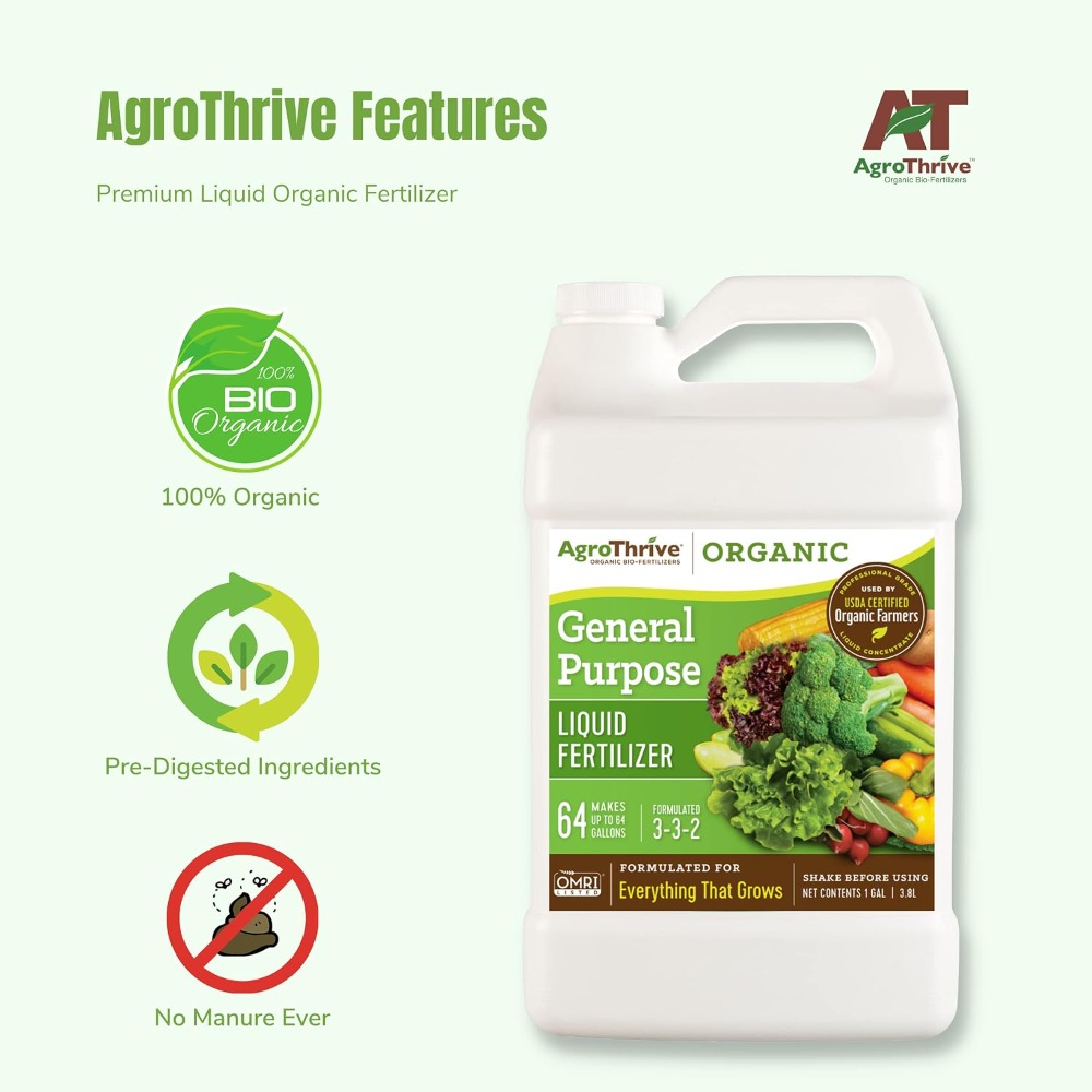 AgroThrive All Purpose Organic - Liquid Fertilizer All In review and price