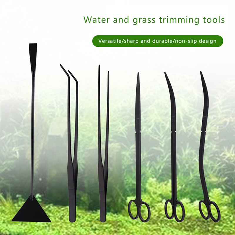 4/5/6PCS Stainless Steel Aquar - Planted Aquarium Maintenance Kit review and price